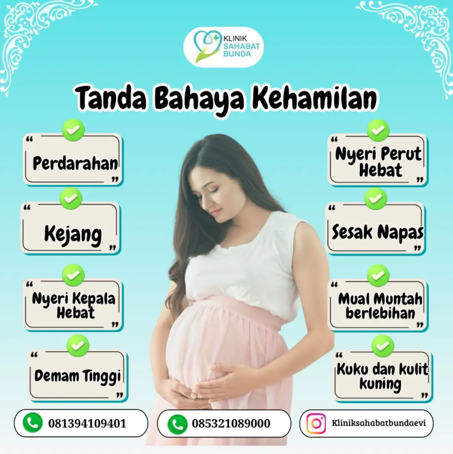 Tanda Bahaya Kehamilan