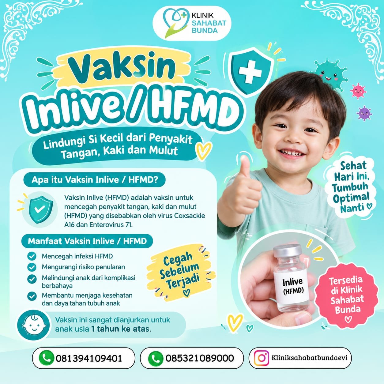 Vaksin Inlive / HFMD